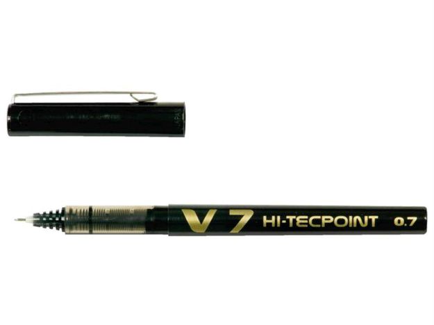 Tekenpen Pilot Hi-Tecpoint V7 fijn, zwart